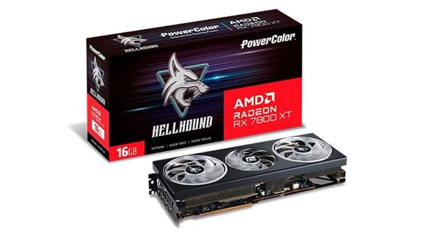 VGA PowerColor Radeon Hellhound RX 7800XT 16GB GDDR6